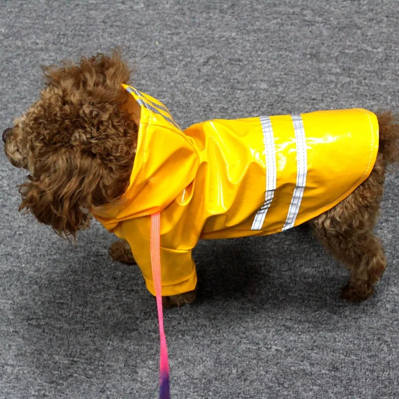 Waterproof Reflective Raincoat For Dogs And Cats Outdoor Protection