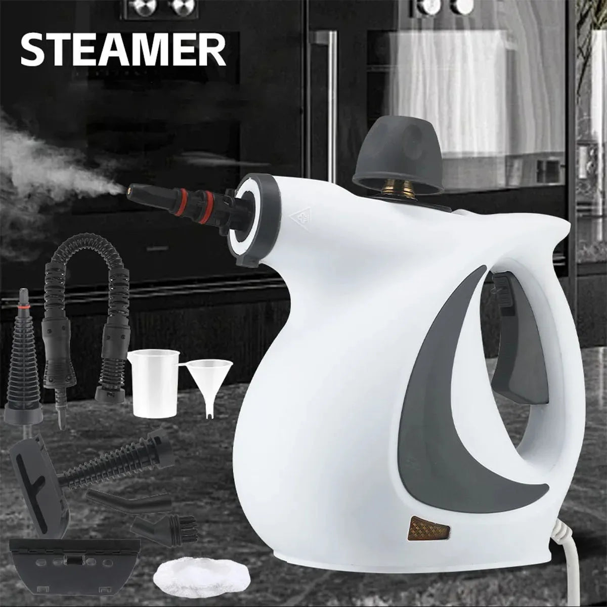 Handheld High Temperature Steam Cleaner for Kitchen Bathroom and Car Cleaning