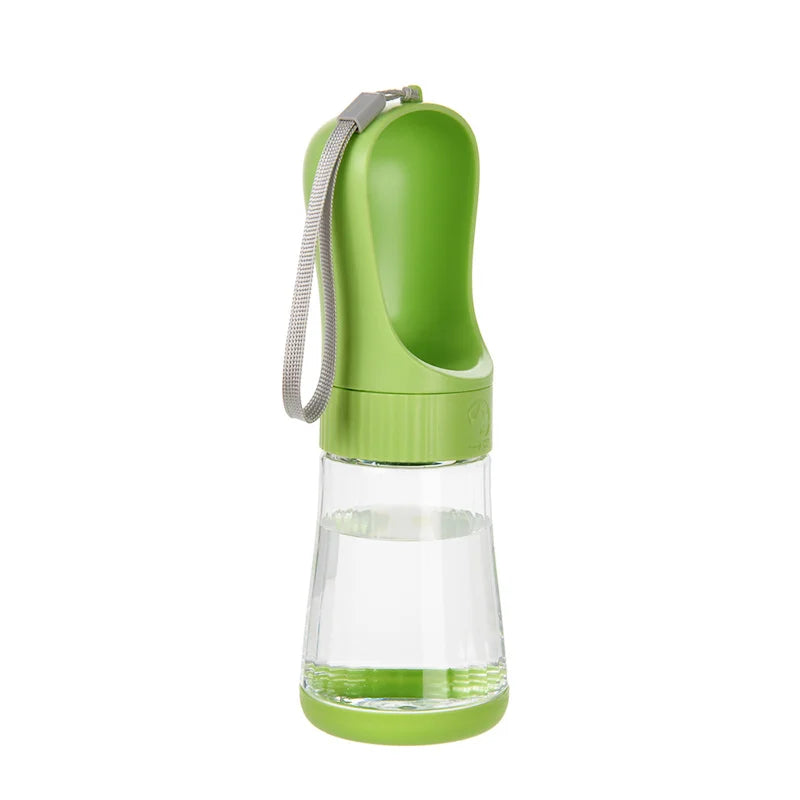Portable Dog Water Bottle With Food Container For Travel