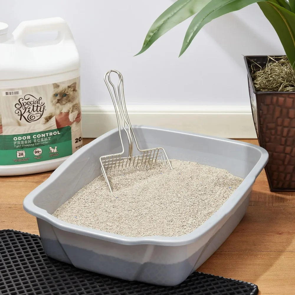Tight Clumping Cat Litter Fresh Scent Odor Control Clay