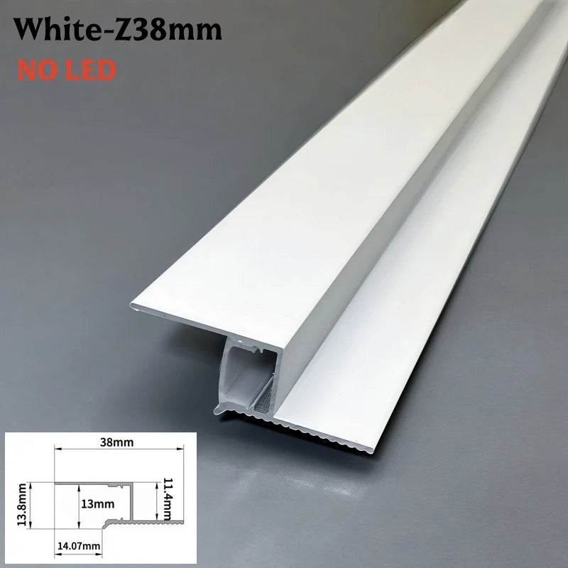 Khelse Narrow Shadow Gap LED Aluminum Ceiling Profile Channel