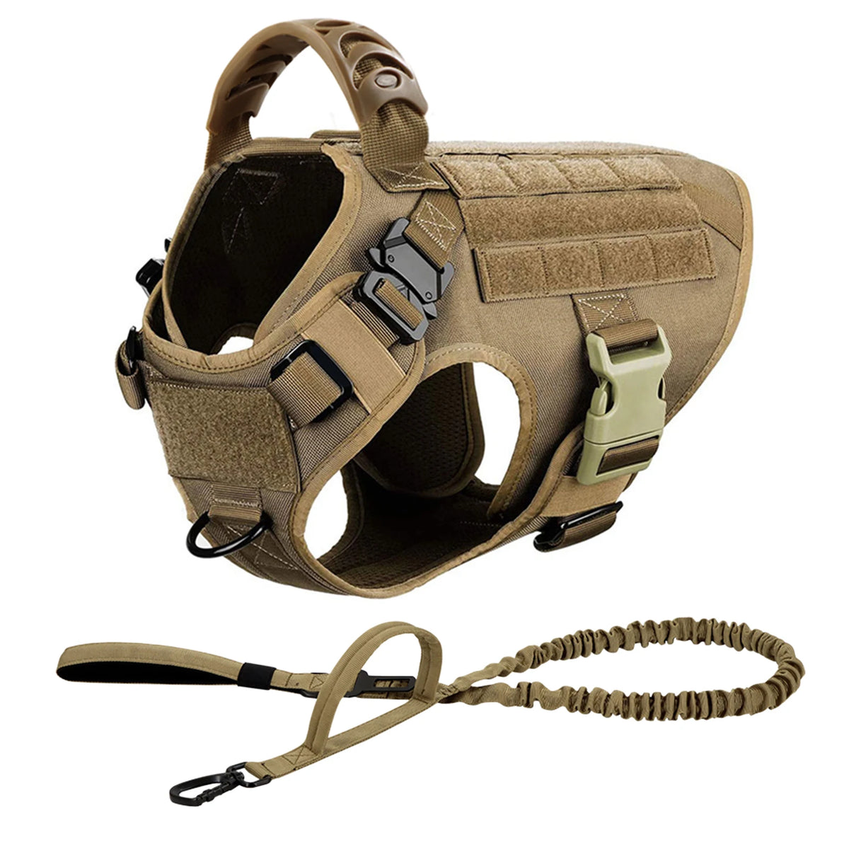 PETRAVEL Padded Dog Harness And Leash Set For Training